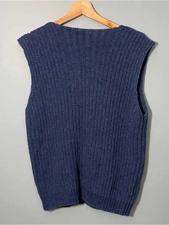 100% Cotton Ribbed Knit Vest - Picture 5 of 13